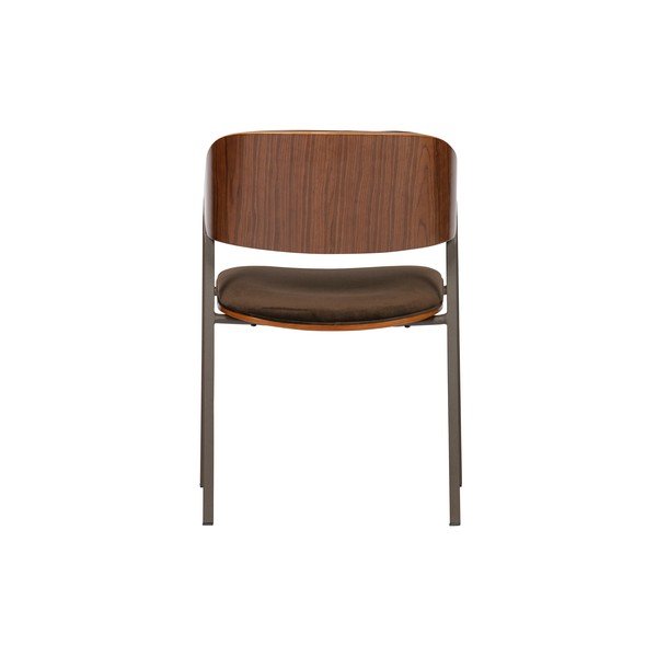 Sada 2 hnedých jedálnych stoličiek BePureHome Clan Velvet-image-4