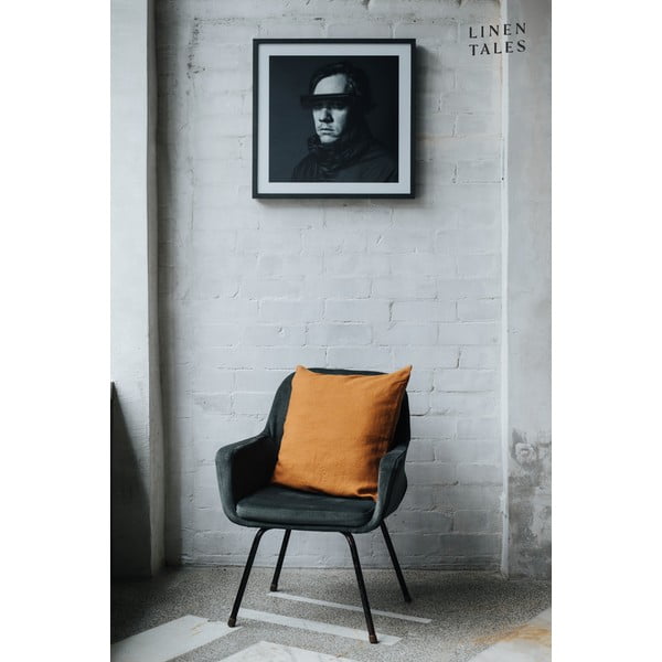 Ľanová obliečka na vankúš 40x40 cm Hazelnut – Linen Tales-image-2