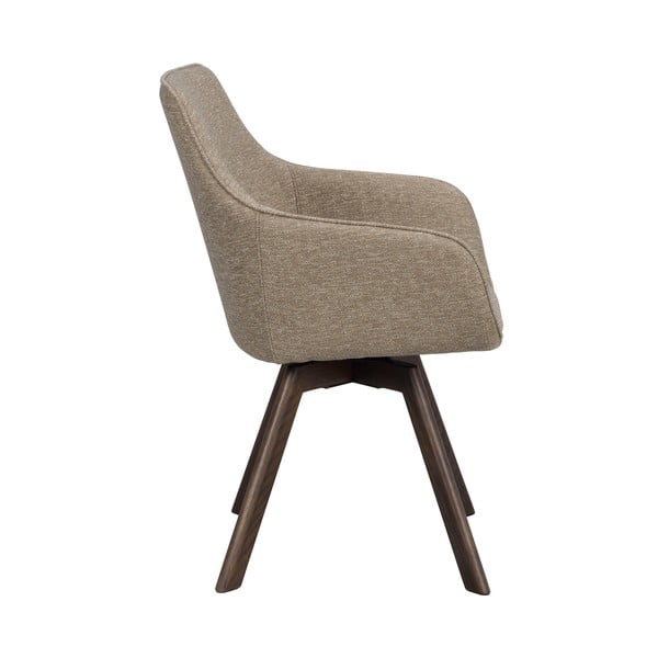 Béžové čalúnené jedálenské kreslá v súprave 2 ks Alison – Rowico-image-2