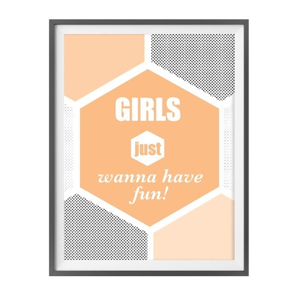 Hudební plakát Girls Just Wanna Have Fun