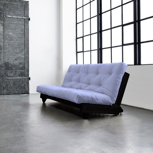 Rozkladacia pohovka Karup Fresh Wenge/Blue Breeze-image-1