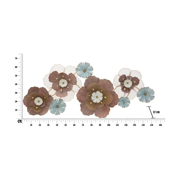 Kovová závesná dekorácia Mauro Ferretti Flower Opas, 154 x 66 cm-image-2