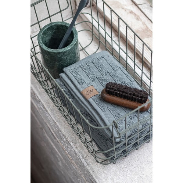 Tmavozelený mramorový téglik na zubné kefky Marble – Mette Ditmer Denmark-image-4