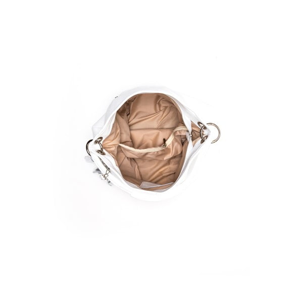 Kožená kabelka Anna Luchini 1071 Bianco-image-3