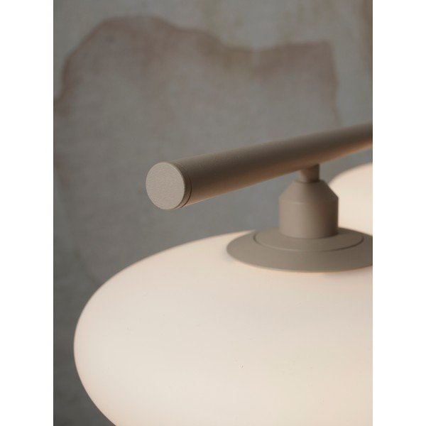 Krémovobiele závesné svietidlo so skleneným tienidlom Sapporo – it's about RoMi-image-3