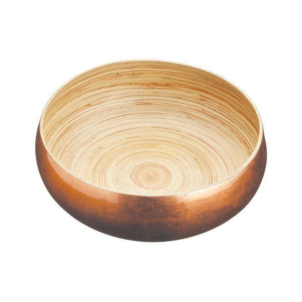Servírovacia miska z bambusového dreva Kitchen Craft Artesa, 26 cm