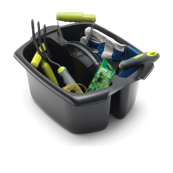 Čierne dvojité vedro Addis Caddy-image-1