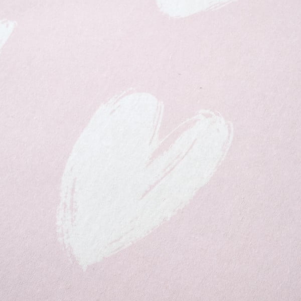 Flanelová detská plachta na jednolôžko 90x190 cm Hearts – Catherine Lansfield-image-1