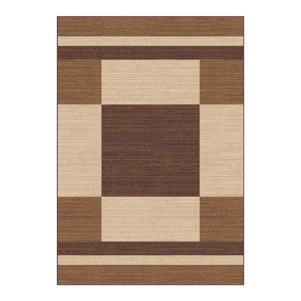 Hnedo-béžový koberec Universal Boras Brown, 57 x 110 cm