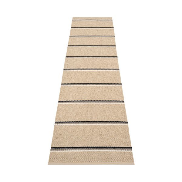 Béžový vnútorný a vonkajší behúň 70x300 cm Olle Mud Beige – Pappelina