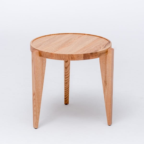 Dubový kávový stolík Bontri, 50x38 cm