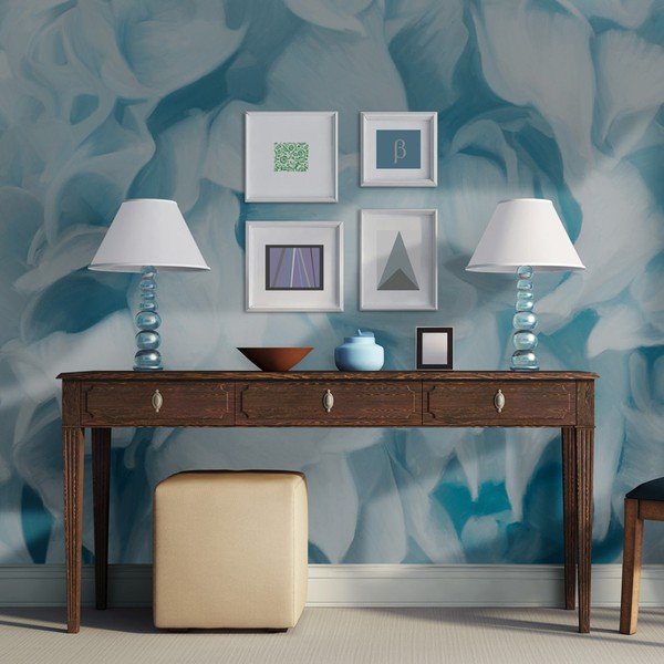 Veľkoformátová tapeta Artgeist Blue Azalea, 200 x 154 cm-image-1