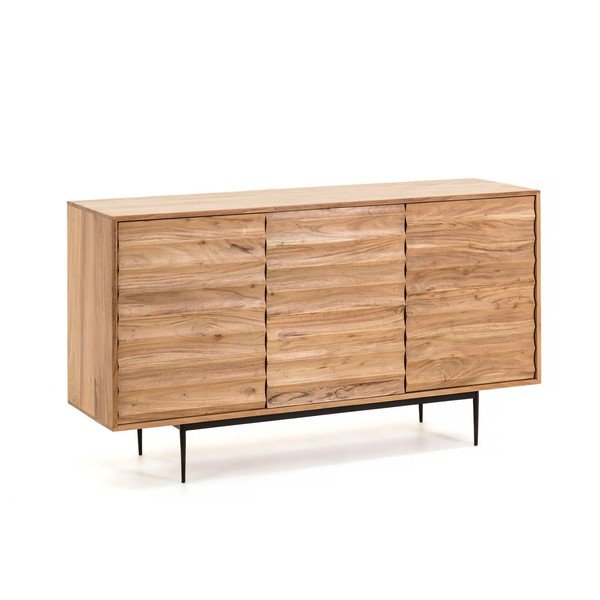 Komoda z akáciového dreva Kave Home Delsie, 147 x 81 cm-image-2