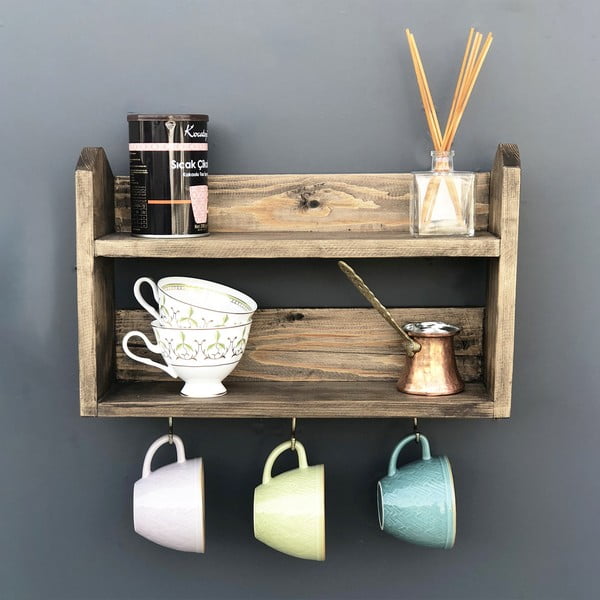 Ručne vyrábaná kuchynská multifunkčná polička Bella-image-1