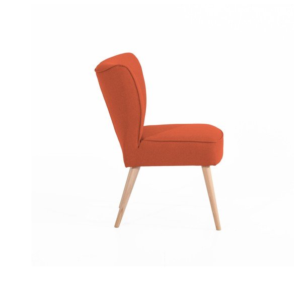 Oranžové kreslo Max Winzer Beni-image-1