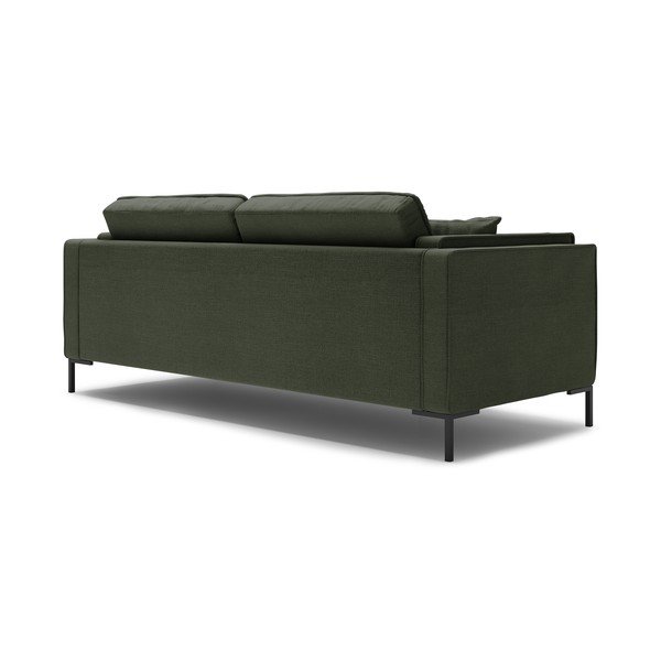 Tmavozelená pohovka Milo Casa Attilio, 160 cm-image-3