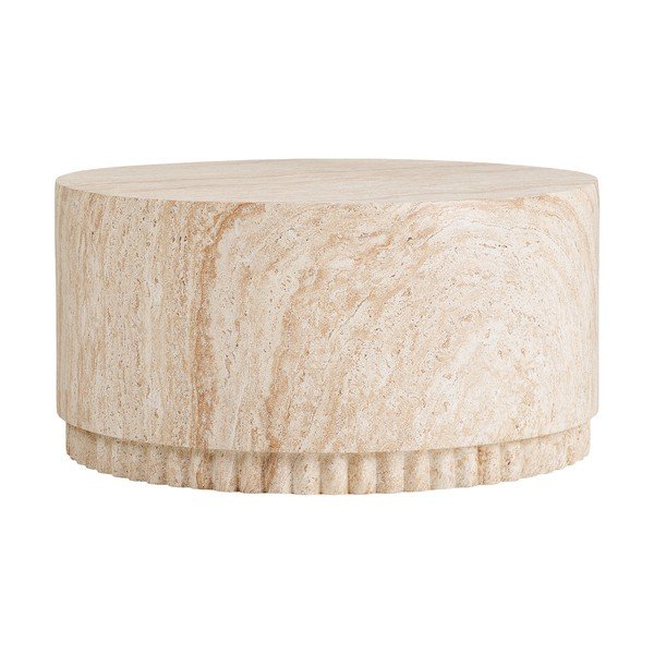 Keramický okrúhly Záhradný konferenčný stolík ø 60 cm Bonn – House Nordic