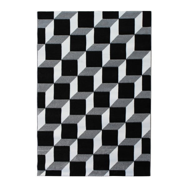 Sivo-hnedý koberec Tomasucci Kubo, 140 x 190 cm
