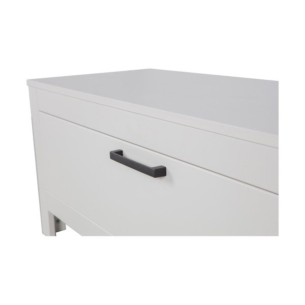 Svetlosivý TV stolík z borovicového dreva 120x45x40 cm Bonk – WOOOD-image-4