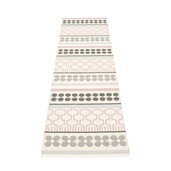 Svetloružovo-sivý vnútorný a vonkajší behúň 70x270 cm Asta Pale Rose – Pappelina-image-1