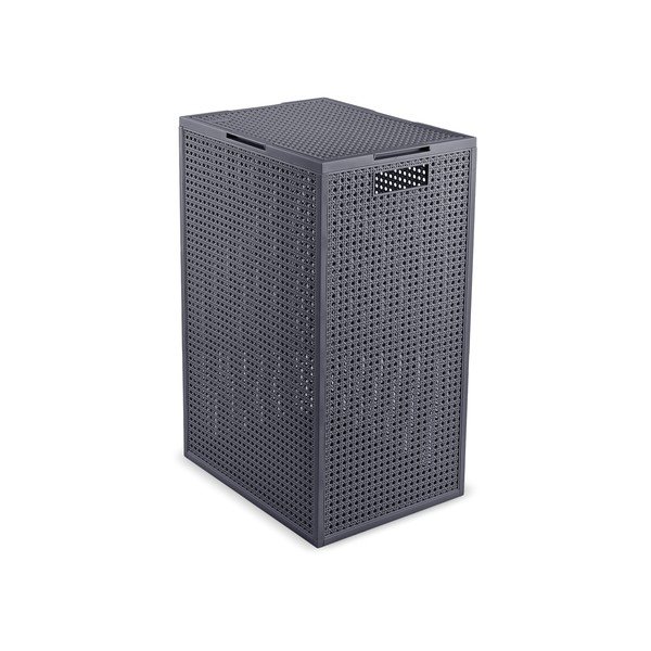 Tmavosivý kôš na bielizeň z recyklovaného plastu 60 l Kaya – Curver