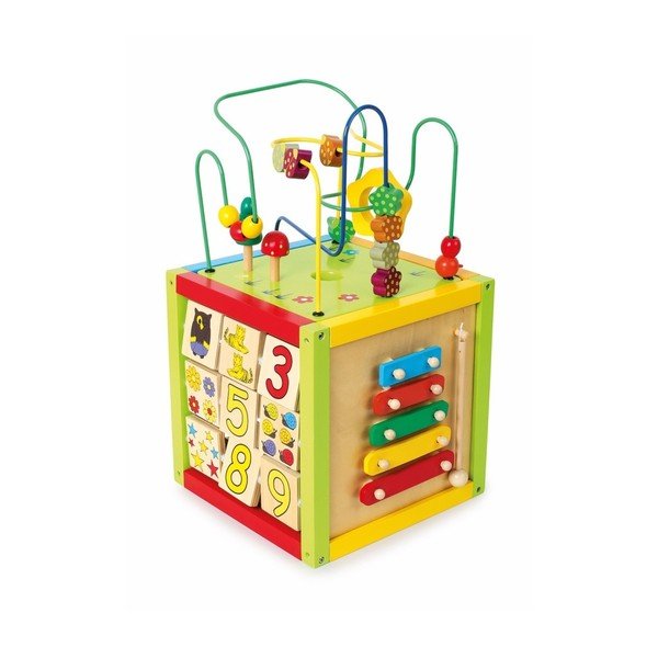 Drevená hračka Legler Activity Cube-image-1