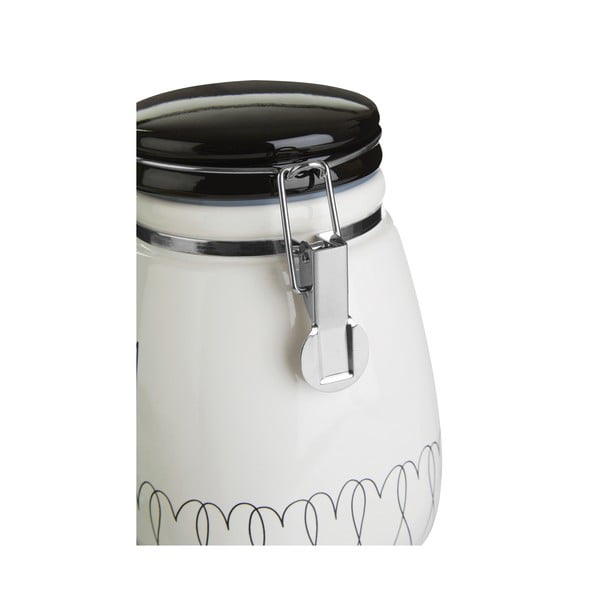 Dóza na kávu z kameňa Heartlines – Premier Housewares-image-1