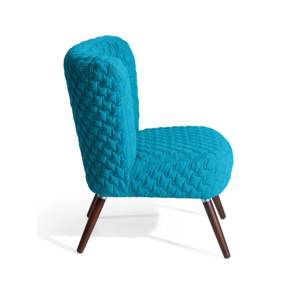 Modré kreslo Max Winzer Neele Structured-image-2