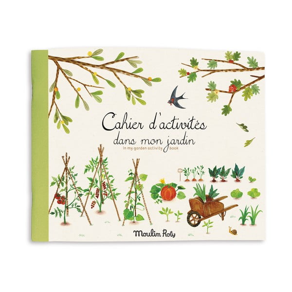 Kniha maľovaniek pre malých záhradníkov Moulin Roty