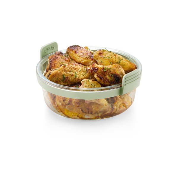 Sklenená forma do teplovzdušnej fritézy 20,5x19,5 cm – Lékué-image-4