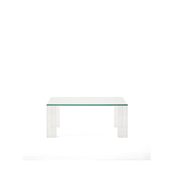 Sklenený konferenčný stolík 85x85 cm Adularia – Kave Home-image-2