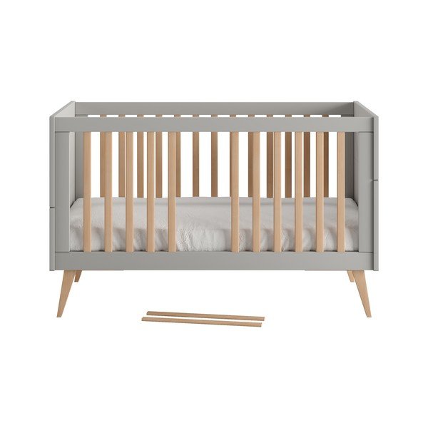 Sivá postieľka 70x140 cm Swing – Pinio-image-3