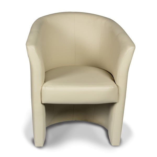 Krémové kreslo Esidra Dino-image-2