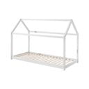 Biela detská domčeková posteľ Vipack Cabane, 90 x 200 cm