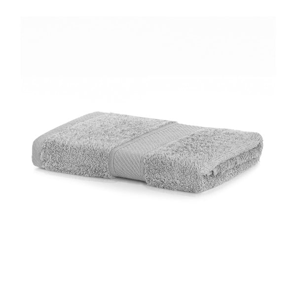 Sivý uterák DecoKing Bamby, 50 × 100 cm