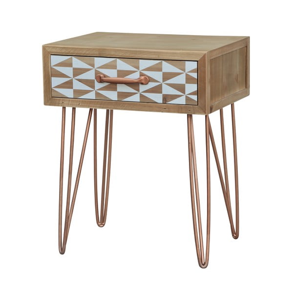Nočný stolík z jedľového dreva Livin Hill Portofino Duo