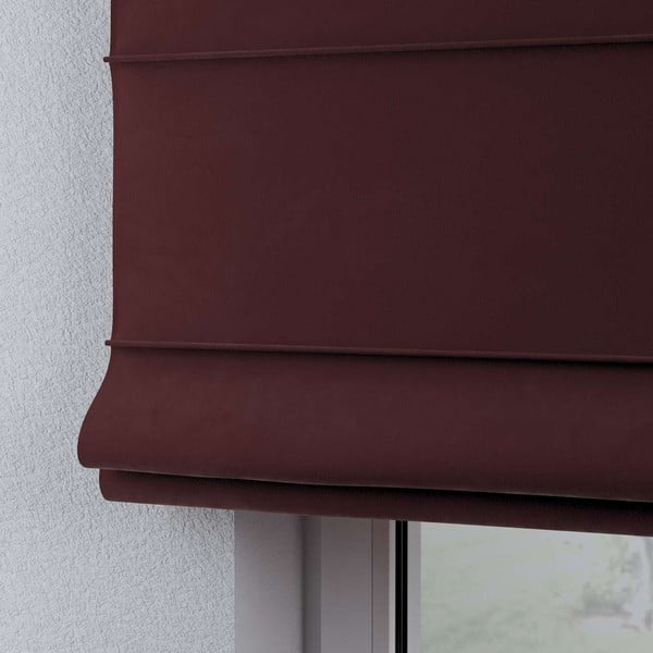 Červená rímska roleta 170x100 cm Posh Velvet - Yellow Tipi-image-1