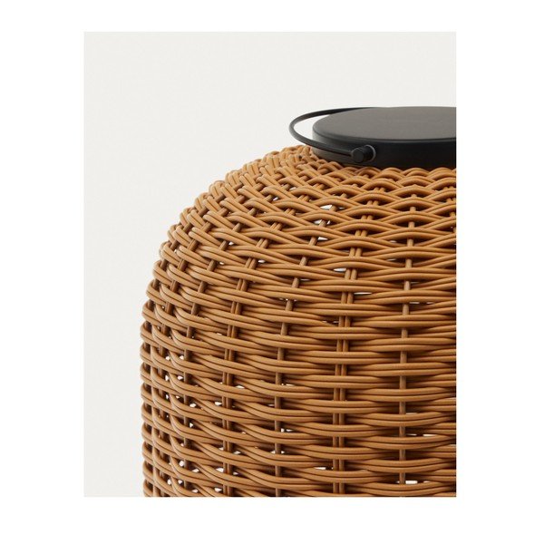 Hnedý LED lampáš na USB (výška  55 cm) Saranella – Kave Home-image-3