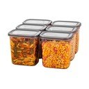 Dózy v súprave 6 ks na potraviny Fresco – Hermia