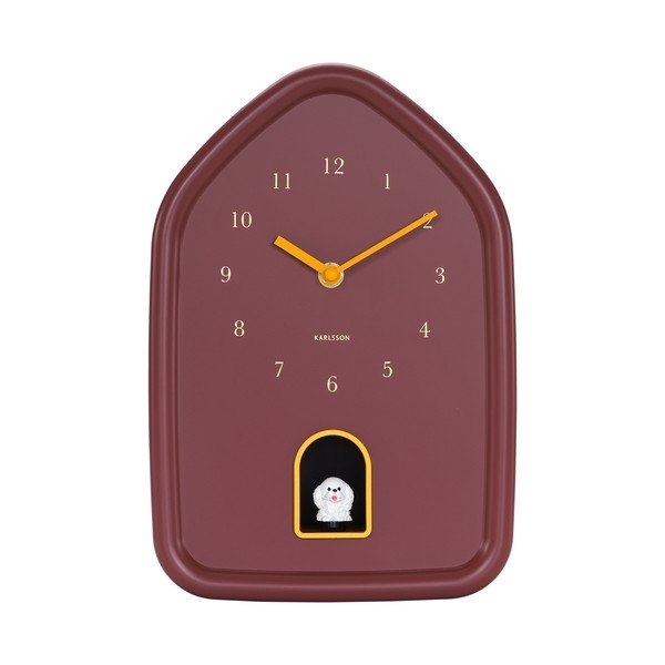 Nástenné hodiny Modern Doggy – Karlsson