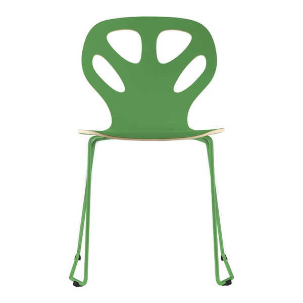 Stolička Maple, zelená