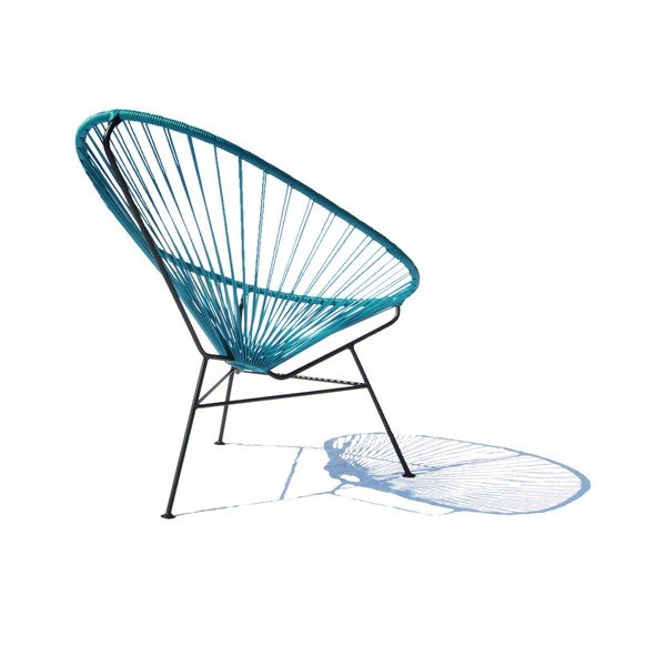 Modré kreslo OK Design Acapulco-image-1