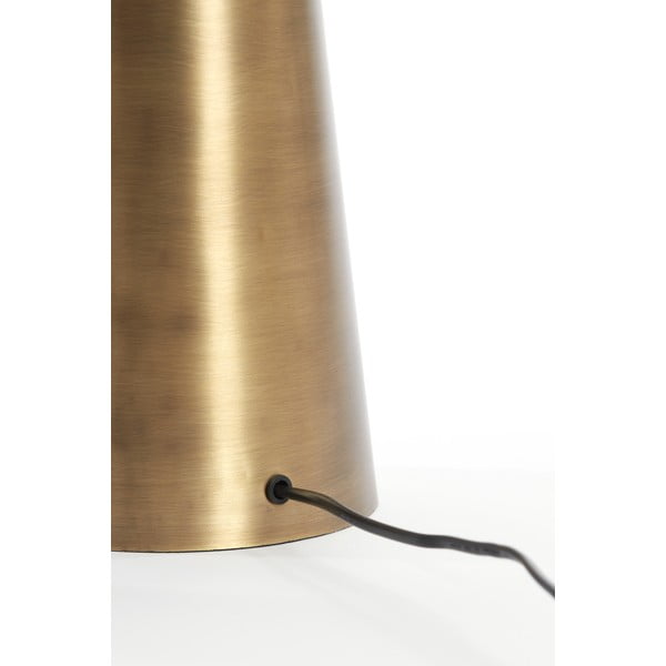 Stolová lampa v bronzovej farbe s kovovým tienidlom (výška  52 cm) Dita – Light & Living-image-3