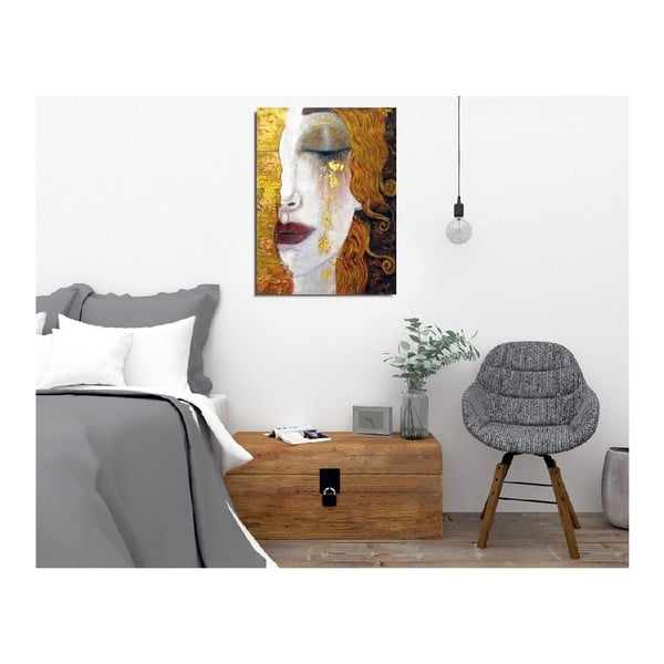 Nástenná reprodukcia na plátne Gustav Klimt Golden Tears, 30 × 40 cm-image-2