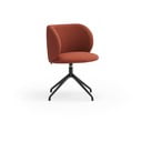 Čalúnené jedálenské kreslo v tehlovej farbe Mogi – Teulat