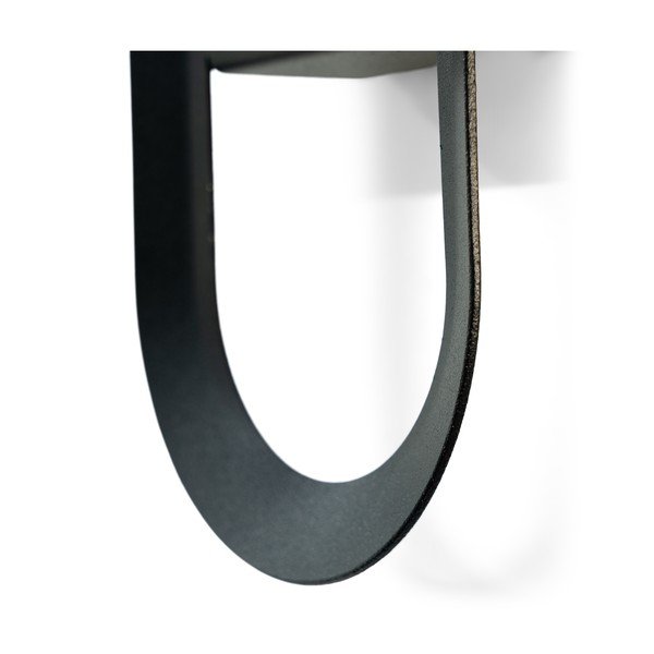 Čierny nástenný oceľový háčik Coucou – Spinder Design-image-4