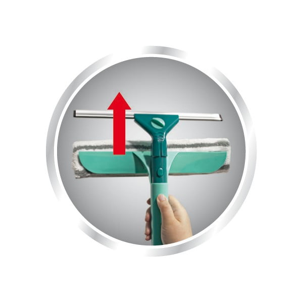 Stierka a mop na okná s teleskopickou tyčou Classic - LEIFHEIT-image-2