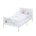 Biela detská posteľ 70x140 cm Peppa Pig – Roba