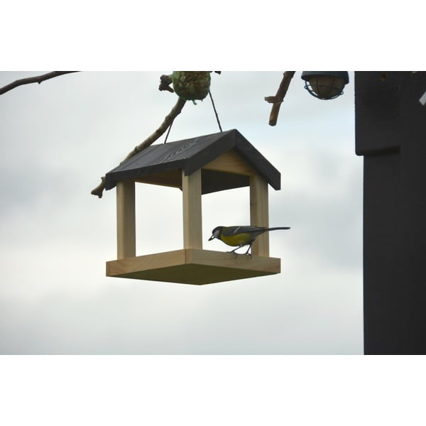 Drevené zásvesné kŕmidlo pre vtáctvo Esschert Design-image-1