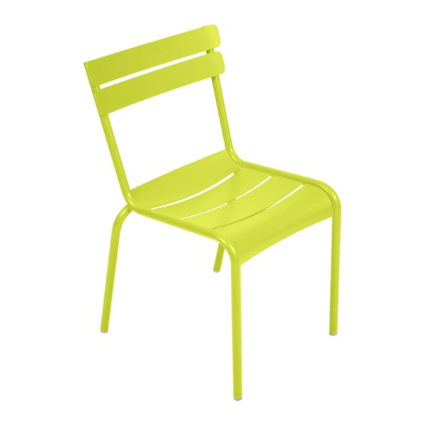 Zelená záhradná stolička Fermob Lu×embourg
